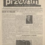 Pierwsza strona czasopisma Przełom