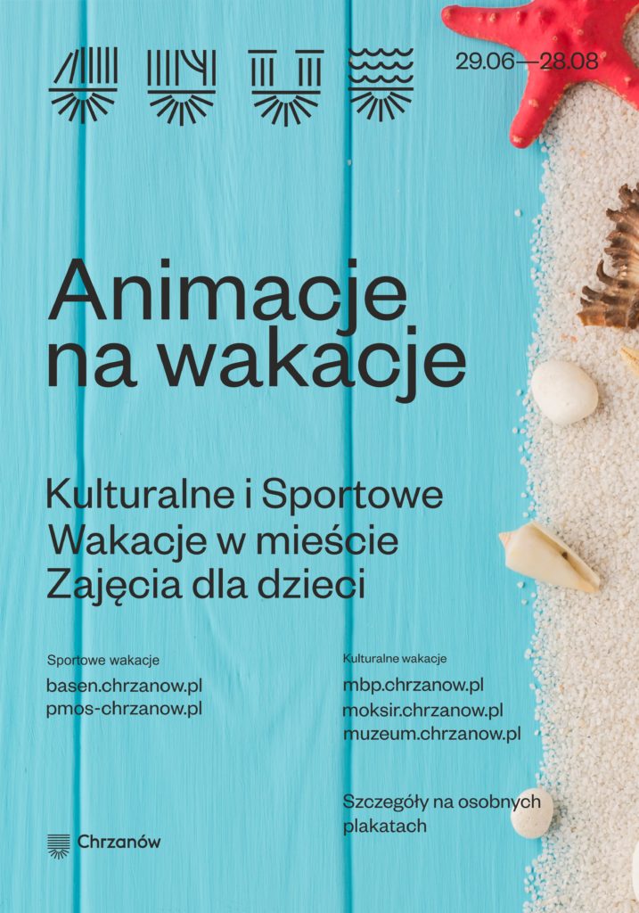 Plakat ogólny dotyczący wakacji