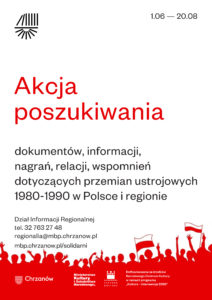 Solidarni w niepodległości - plakat