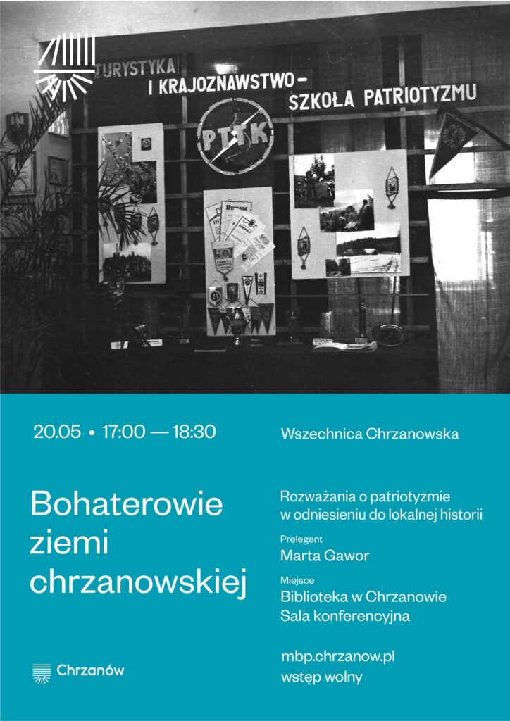 Plakat Wszechnica Chrzanowska maj 2022