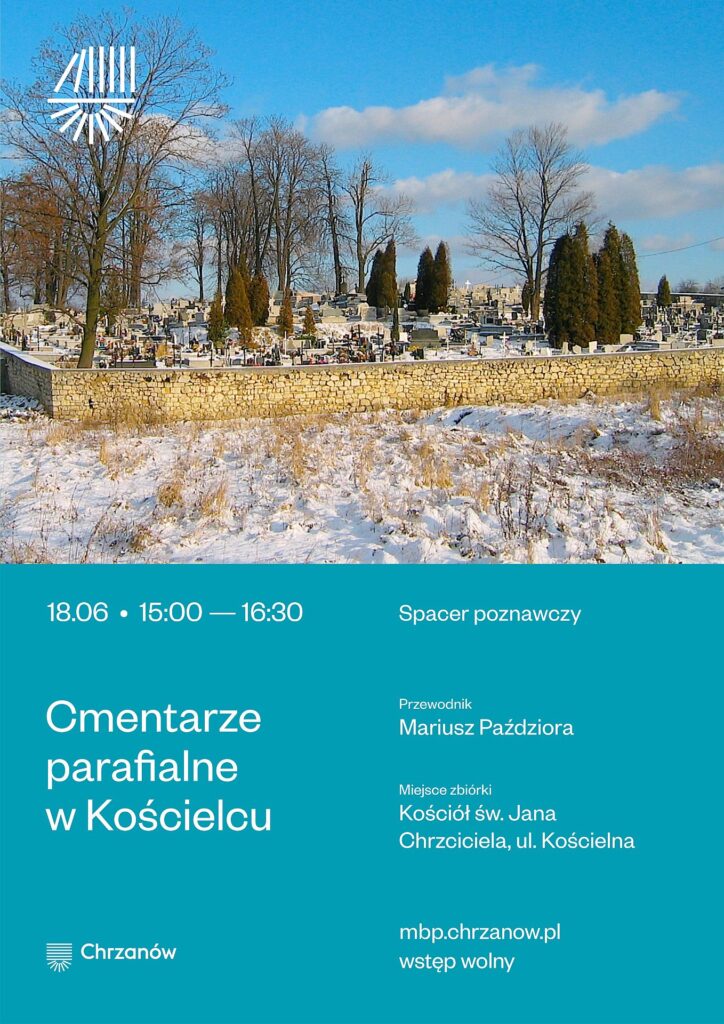 Cmentarze parafialne w Kościelcu, 18.06.2023 plakat