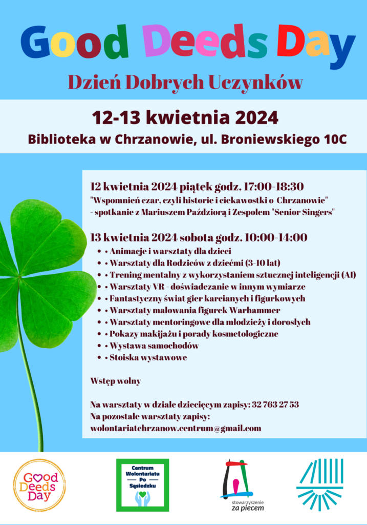 Dzień Dobrych Uczynków 2024 plakat S