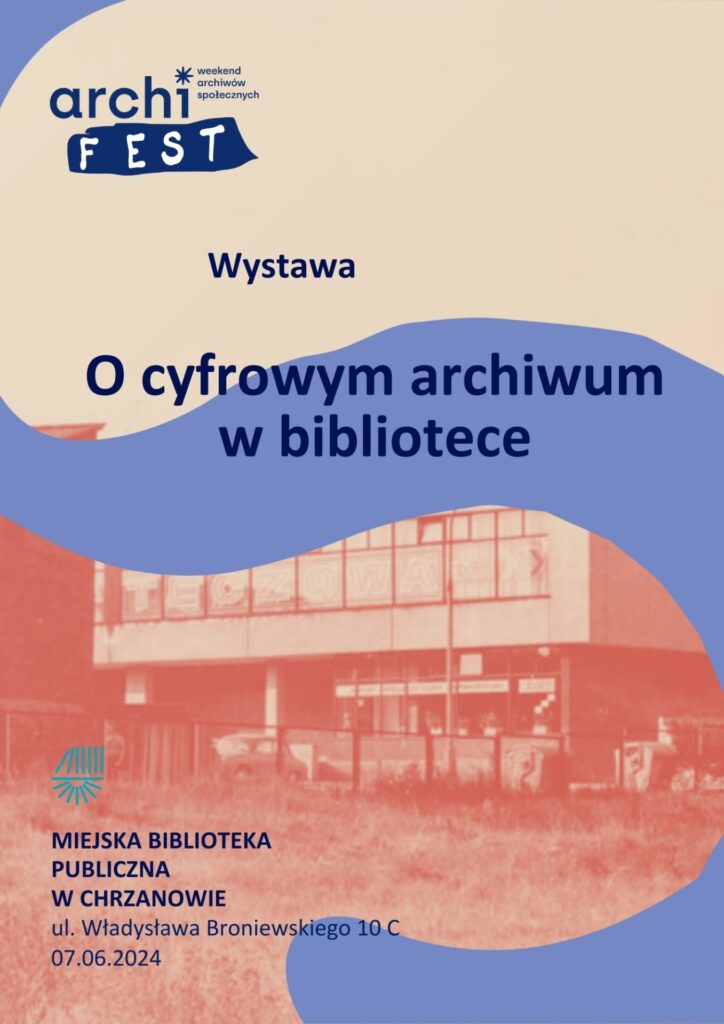 Archifest 2024 wystawa plakat