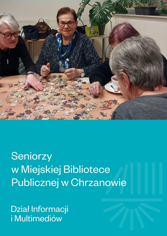 seniorzy w bibliotece biblioteki siostrzane nakładka 16.07.2024