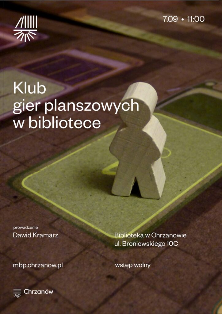 klub gier planszowych 7.09.2024 zapowiedź