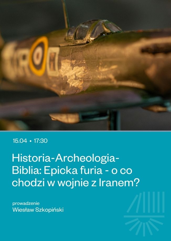 Na zdjęciu widoczny jest czołg z oznaczeniami, prawdopodobnie symbolizujący historyczne konflikty na Bliskim Wschodzie.